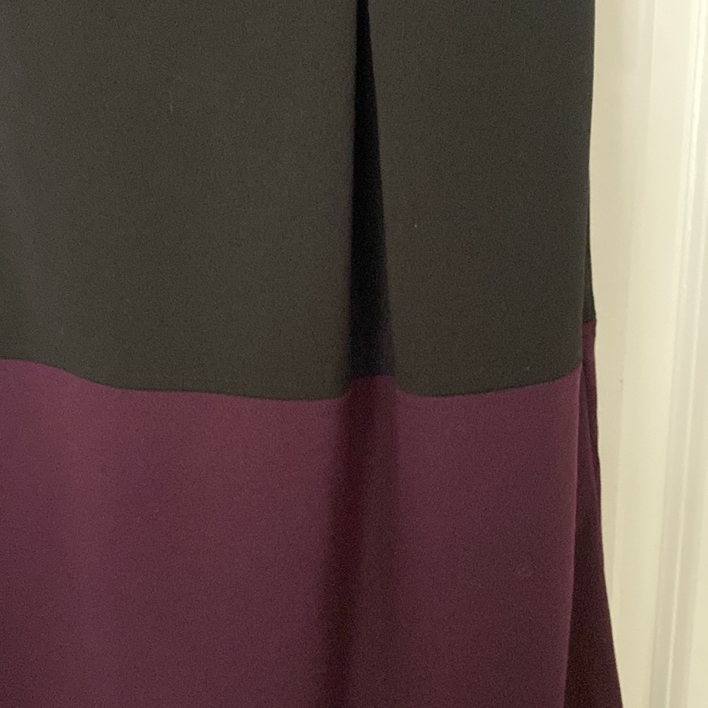 Black & Purple Tommy Hilfiger Shift Dress Size 16 Barely Worn - Picture 2 of 6